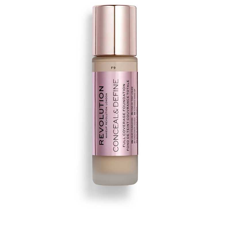 CONCEAL DEFINE full coverage foundation F9 by REVOLUTION MAKE UP for Unisex CONCEAL DEFINE full coverage foundation F9 by REVOLUTION MAKE UP for Unisex
