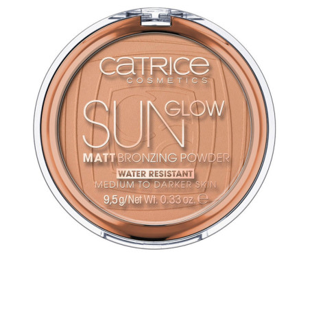 SUN GLOW MATT bronzing powder 035 universal bronze by CATRICE for Unisex