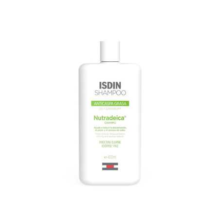 NUTRADEICA champú anticaspa grasa 400 ml by ISDIN for Unisex
