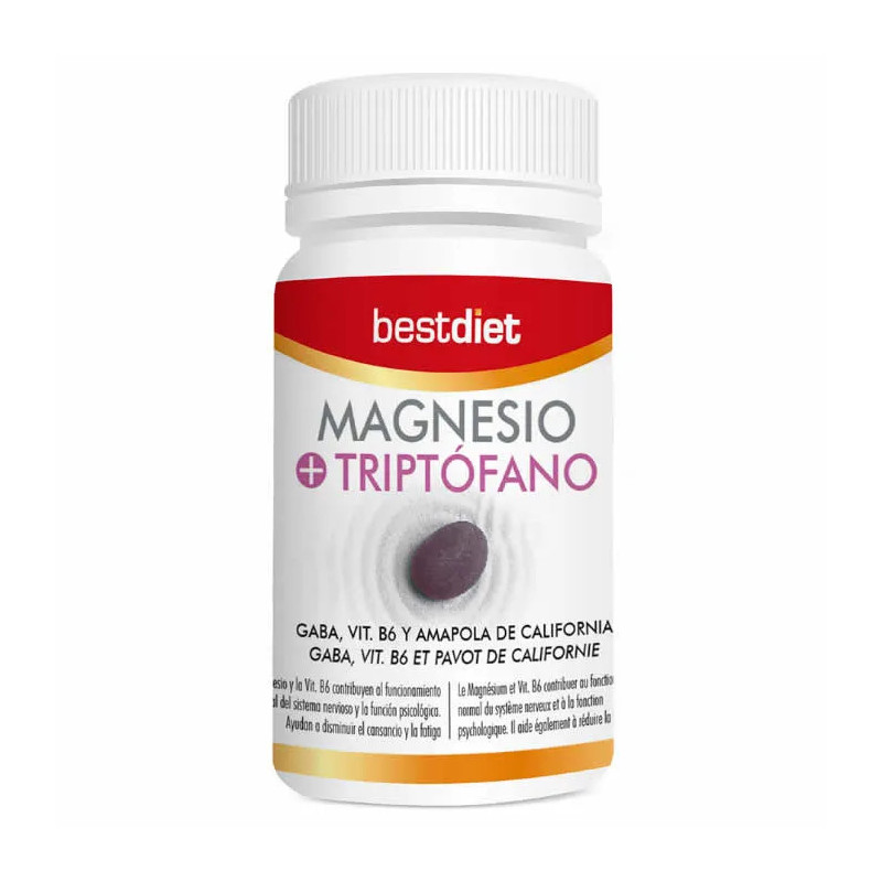 Best Diet Magnesio+Triptófano 30Caps