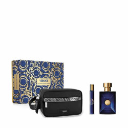 Versace Dylan Blue Pour Homme Eau de Toilette Spray 100ml Conjunto de 3 peças