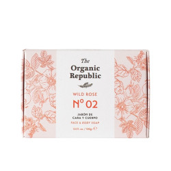 JABÓN rosa mosqueta 100 gr by THE ORGANIC REPUBLIC for Unisex