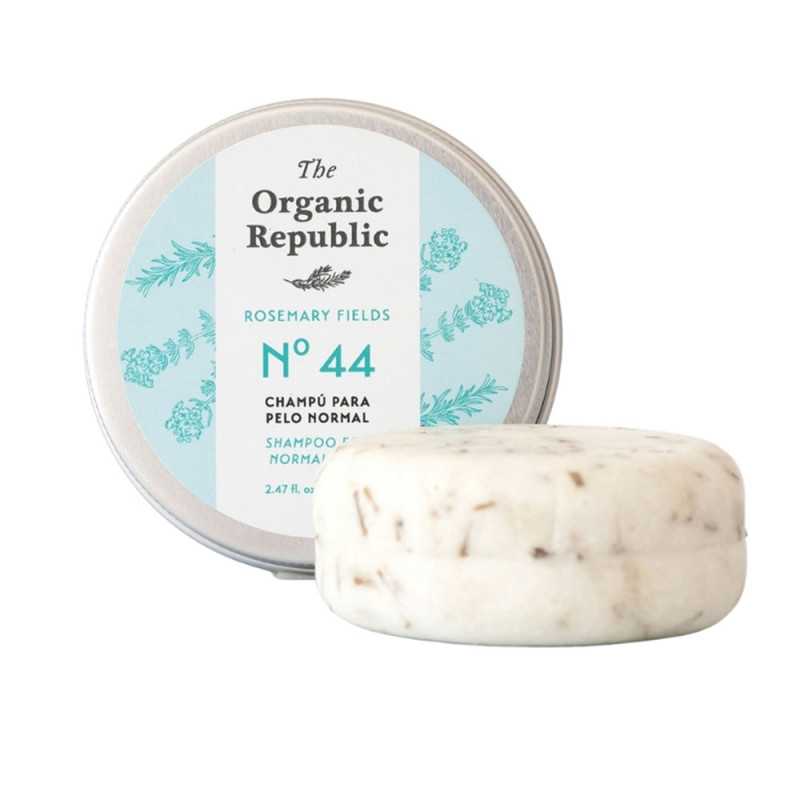 CHAMPÚ SÓLIDO pelo normal 70 gr by THE ORGANIC REPUBLIC for Unisex