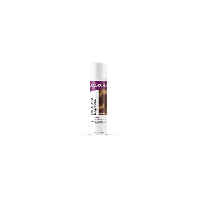 Spray de retouche express pour coloration capillaire Eugene Perma Colorcrem 75 ml, teinte Châtaigne