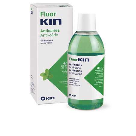 FLUORKIN ANTICARIES enjuague bucal 500 ml by KIN for Unisex