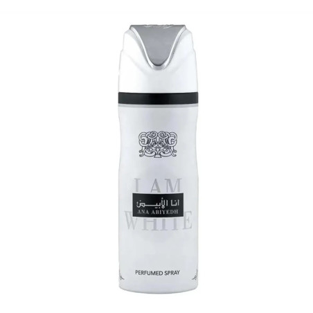 Lattafa Ana Abiyedh Désodorisant I Am White Spray 200ml