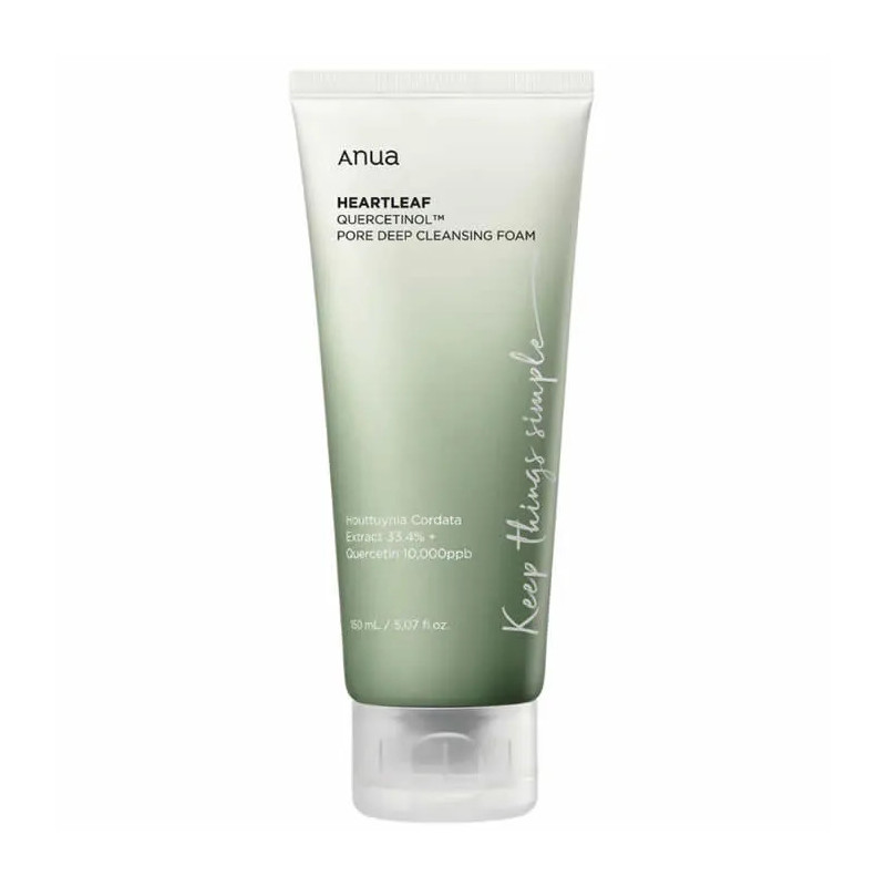 Anua Heartleaf Quercetinol Pore Deep Cleansing Foam 150ml