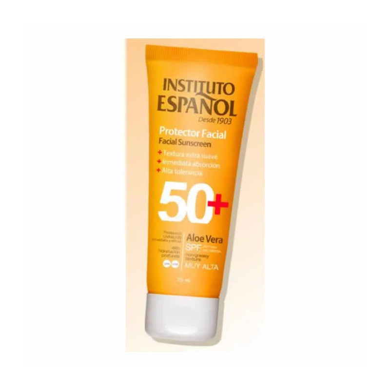 Instituto Español Facial Sunscreen Aloe Vera Spf50 75ml