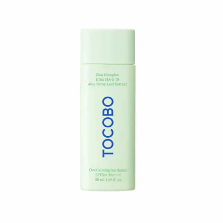 Suero solar calmante Tocobo Cica FPS 50 PA++++ 50 ml