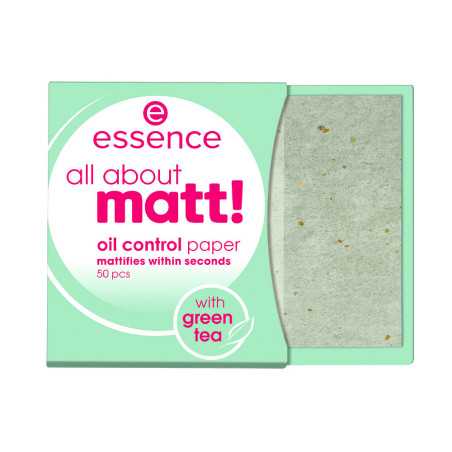 ALL ABOUT MATT! papeles matificantes 50 u by ESSENCE for Woman