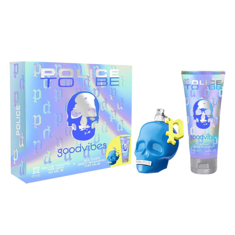 Police to Be Goodvibes Eau de Toilette für Herren 40 ml Spray & Gel 100 ml