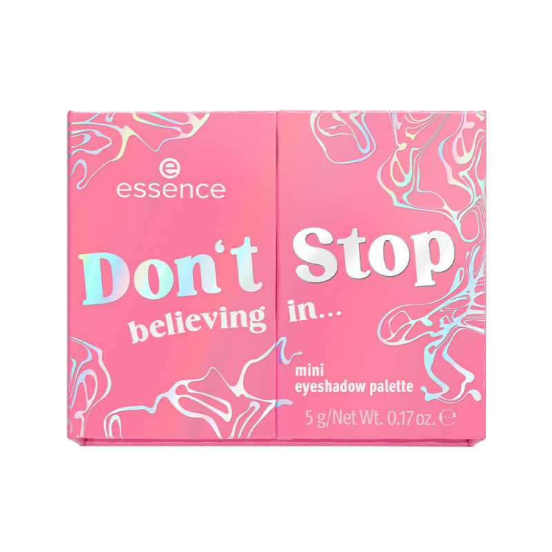DON T STOP believing in minipaleta de sombras de ojos multi color by ESSENCE for Unisex DON T STOP believing in minipaleta de sombras de ojos multi color by ESSENCE for Unisex