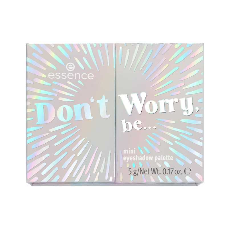 DON T WORRY BE minipaleta de sombras de ojos multi color by ESSENCE for Unisex DON T WORRY BE minipaleta de sombras de ojos multi color by ESSENCE for Unisex