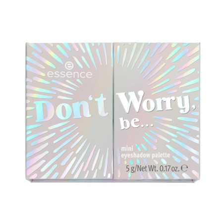 DON T WORRY BE minipaleta de sombras de ojos multi color by ESSENCE for Unisex
