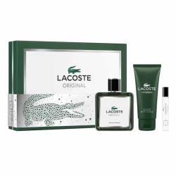 Lacoste Original Eau de Parfum Spray 100ml Set di 3 pezzi