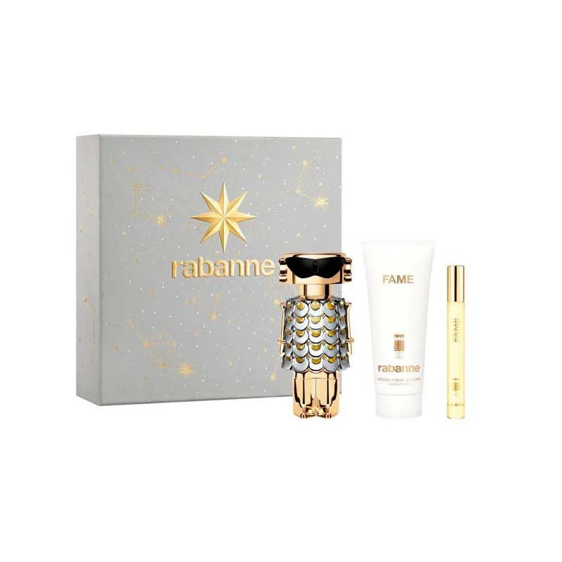 Paco Rabanne Fame Eau de Parfum Spray 50ml Conjunto de 3 peças