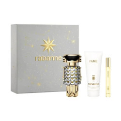 Rabanne Fame Eau de Parfum Spray 80ml Set di 3 Pezzi