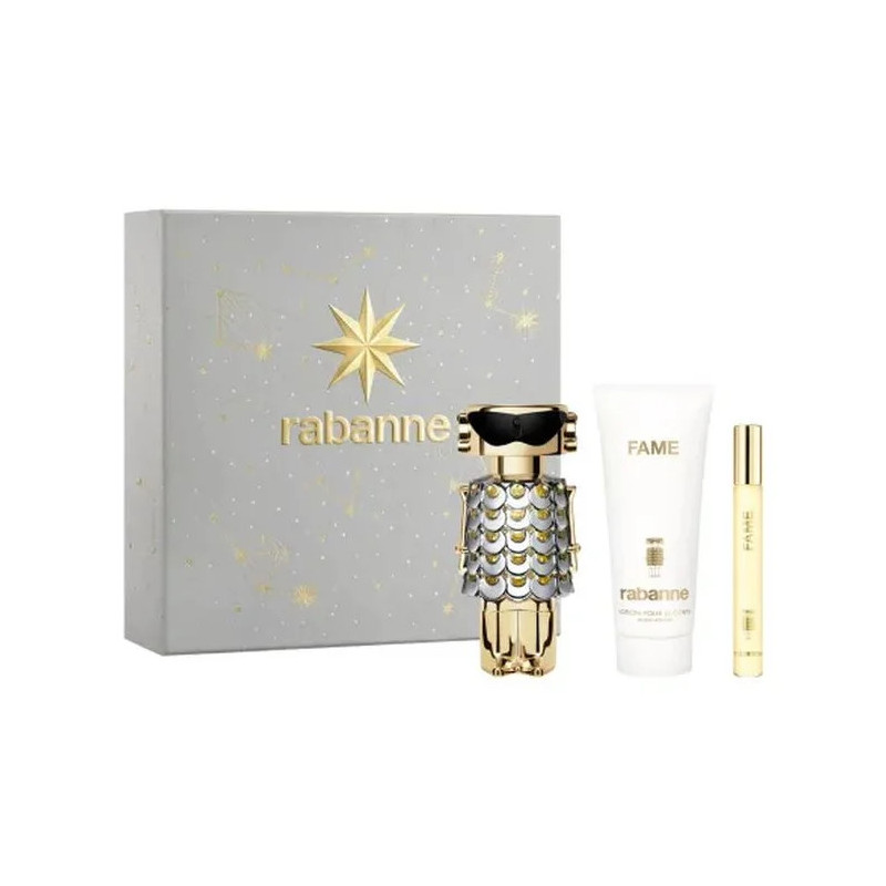 Rabanne Fame Eau de Parfum Spray 80 ml, 3er-Set
