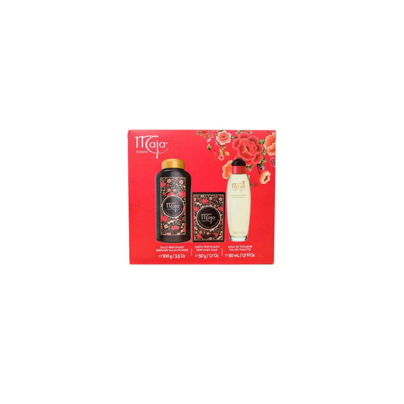 Maja Edt Spray 50ml Talco 100g Jabon 50grsets