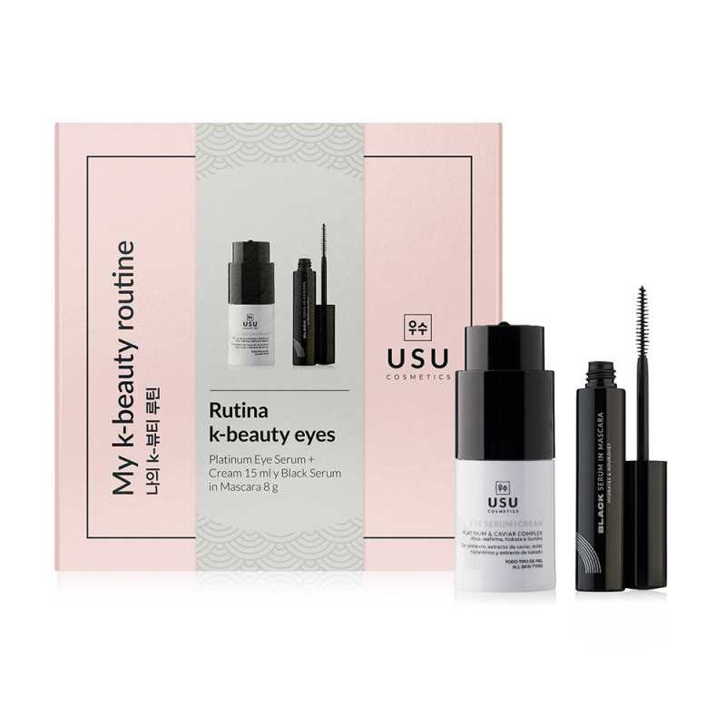 RUTINA K-BEAUTY EYES lote 2 pz by USU COSMETICS for Woman RUTINA K-BEAUTY EYES lote 2 pz by USU COSMETICS for Woman