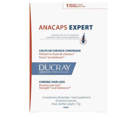 ANACAPS EXPERT complemento alimenticio caída crónica del cabello 30 u by DUCRAY for Unisex