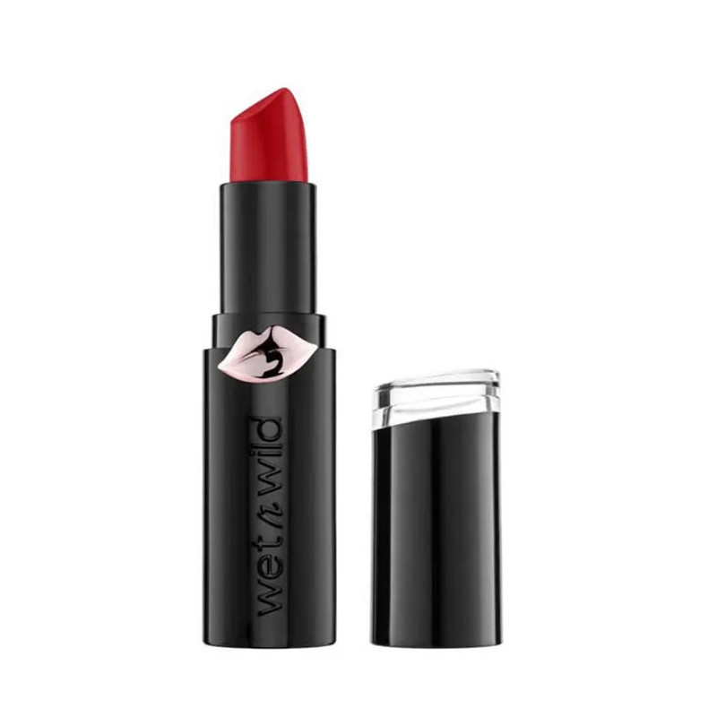 Rossetto Megalast Wet N Wild finitura opaca Stoplight Red