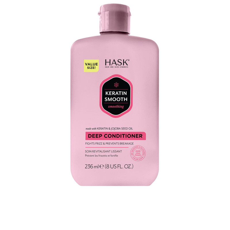 KERATIN PROTEIN acondicionador suave y liso 226 gr by HASK for Unisex