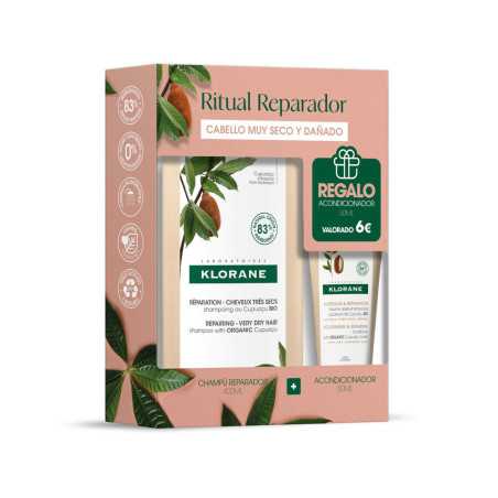 AL CUPUAÇU BIO CHAMPÚ REPARADOR lote 2 pz by KLORANE for Unisex