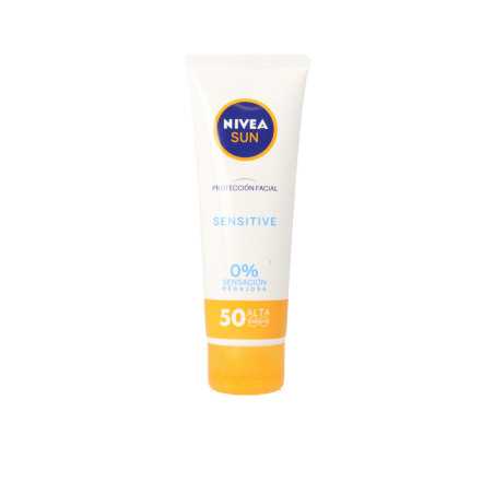 SUN FACIAL sensitive SPF50 50 ml by NIVEA for Unisex