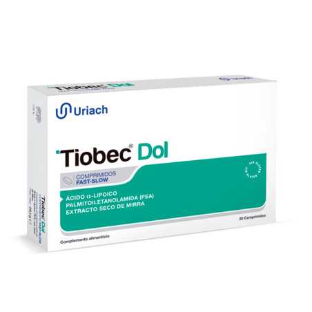 TIOBEC DOL comprimidos fast-slow 20 u by TIOBEC for Unisex