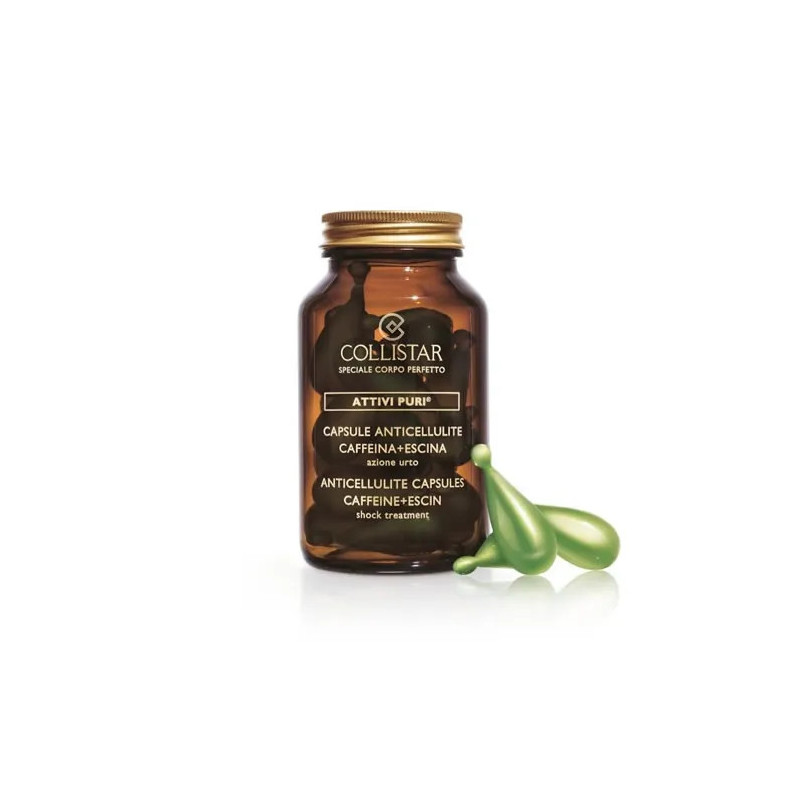 ATTIVI PURI Anti-Cellulite-Kapseln Koffein + Escin 14 Einheiten