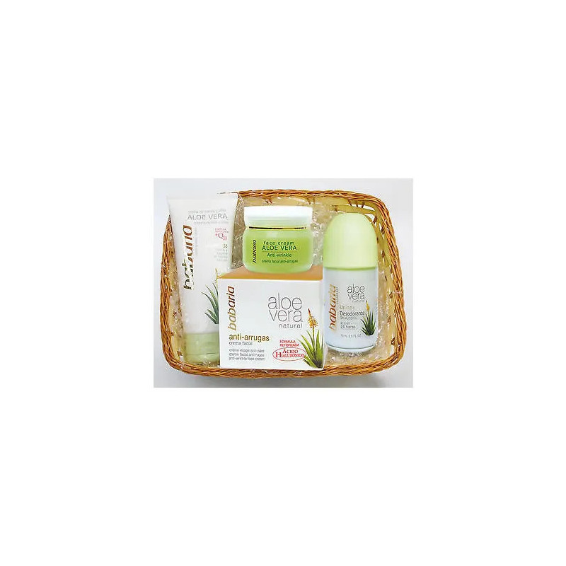 Babaria Cream Aloe Vera 50ml Set 3 Pieces