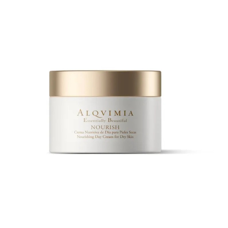 Crema de día nutritiva Essentially Beautiful de Alqvimia para piel seca (50 ml)