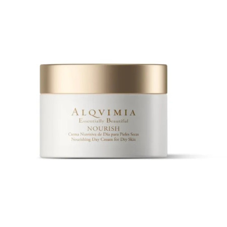 Crema de día nutritiva Essentially Beautiful de Alqvimia para piel seca (50 ml)