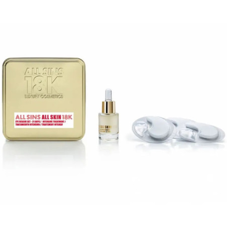 Kit de Tratamento Intensivo para Área dos Olhos All Sins 18k All Skin Eye Rescue - 21 Dias (2 peças)