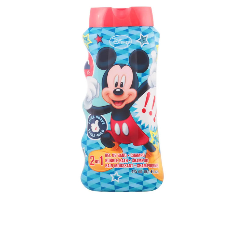 Gel doccia e shampoo Disney Mickey 475 ml