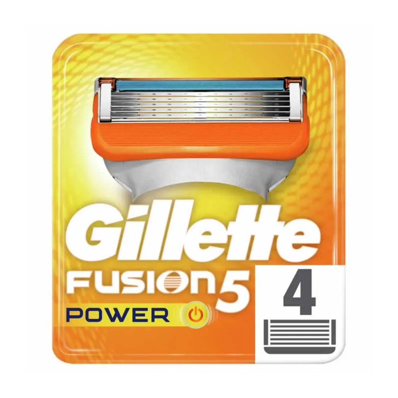 Gillette Fusion Power Nachfüllpackung, 4 Stück