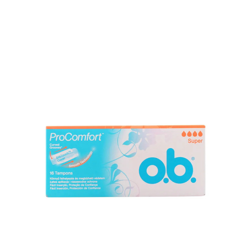 Tampones OB Pro Comfort Super 16 unidades