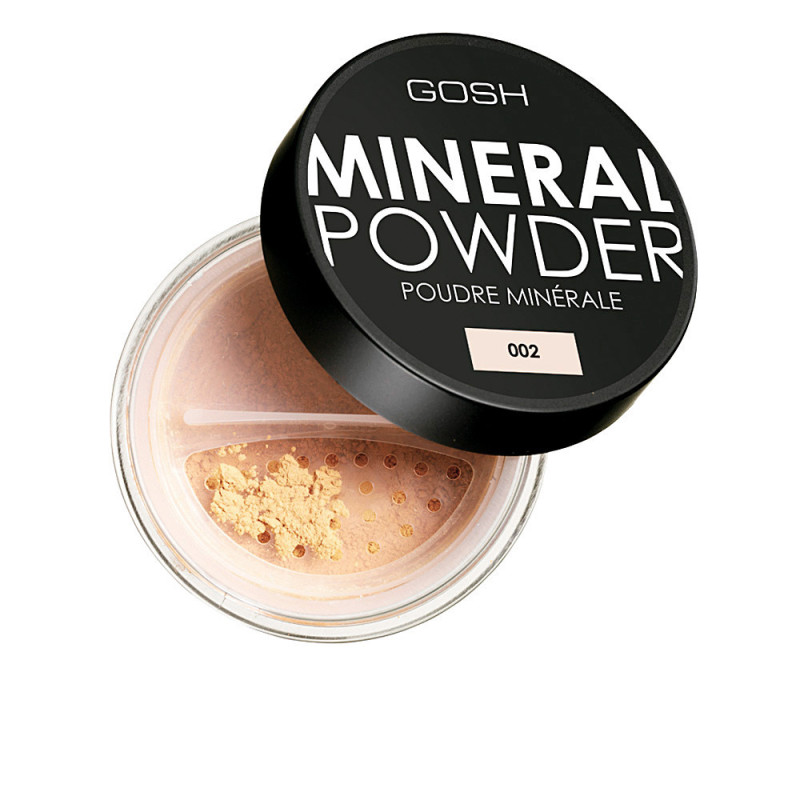 MINERAL powder 002 ivory by GOSH for Unisex