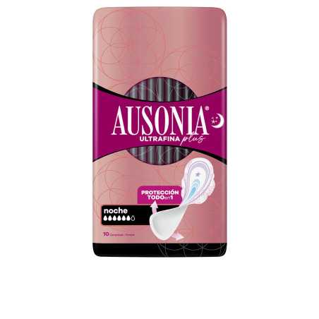 AUSONIA ULTRAFINA PLUS compresas noche alas 10 u by AUSONIA for Woman