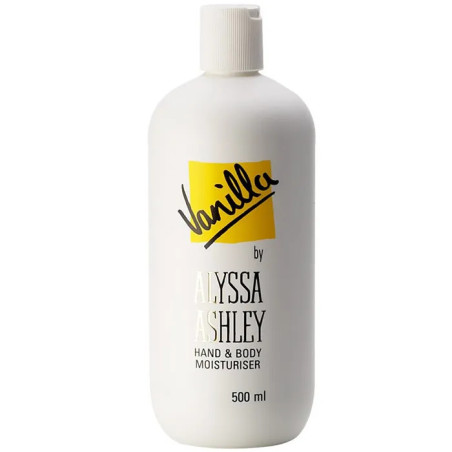 Crème hydratante pour les mains et le corps à la vanille Alyssa Ashley 500 ml