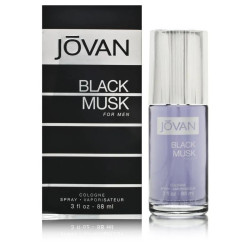 Eau de Cologne Jovan Black Musk pour homme, 88 ml