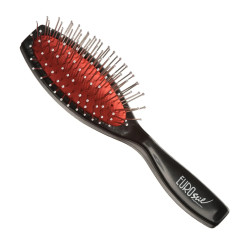 Eurostil Blasebalgbürste, weiß, Kugel, klein, 1 Stück