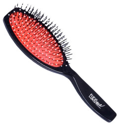 Brosse à soufflet Eurostil en nylon, grosse boule, couleurs assorties, 1 pièce