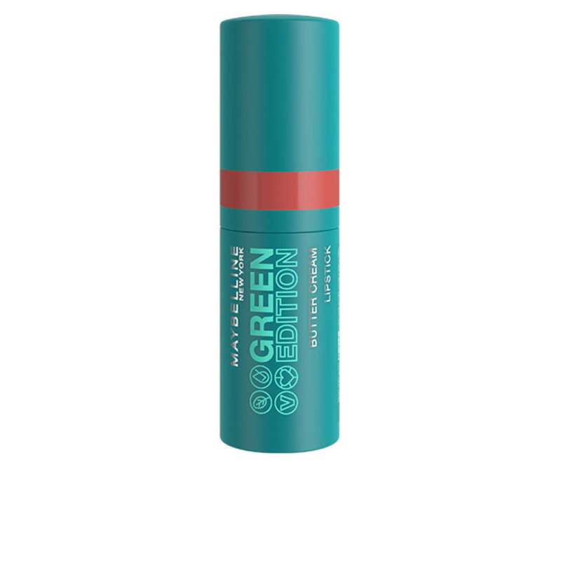 GREEN EDITION butter cream lipstick 012 shore 10 gr by MAYBELLINE for Unisex GREEN EDITION butter cream lipstick 012 shore 10 gr by MAYBELLINE for Unisex