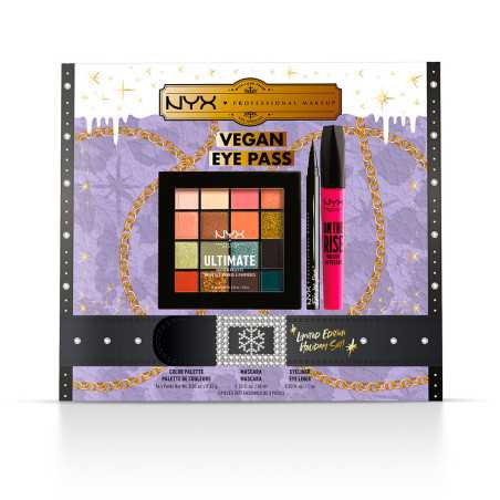 VEGAN EYE PASS LIMITED EDITION lote 3 pz by NYX PROFESSIONAL MAKE UP for Unisex
