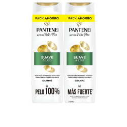 PANTENE SUAVE Y LISO CHAMPÚ LOTE 2 x 325 ml by PANTENE for Unisex