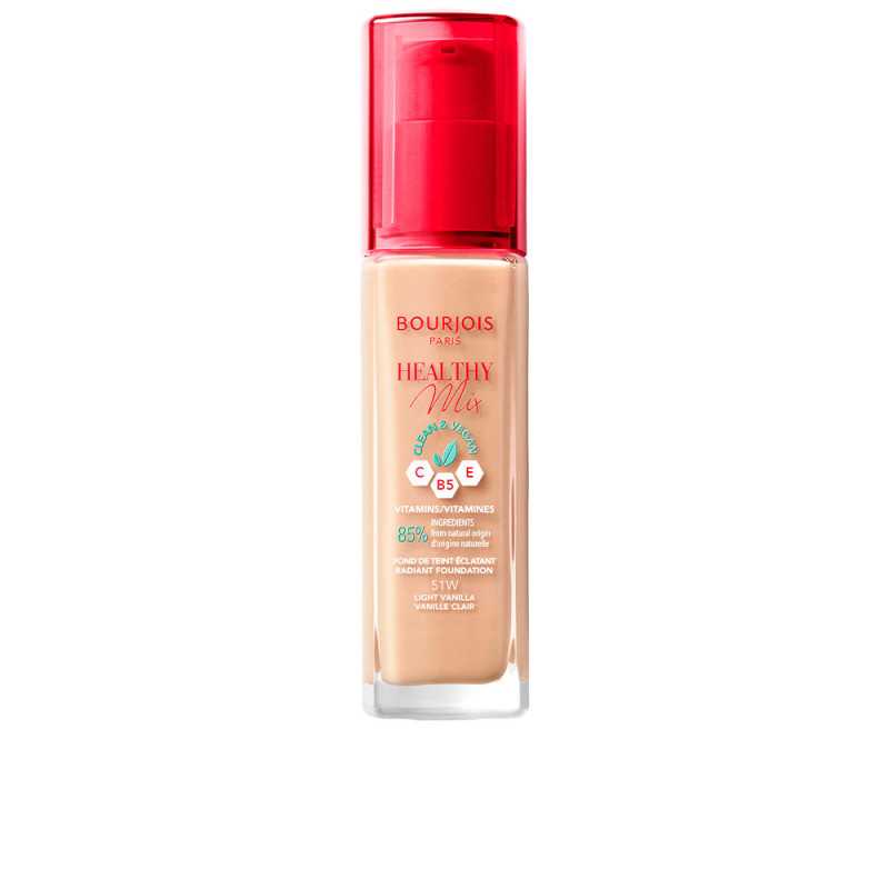 HEALTHY MIX radiant foundation 51 light vanilla by BOURJOIS for Unisex HEALTHY MIX radiant foundation 51 light vanilla by BOURJOIS for Unisex