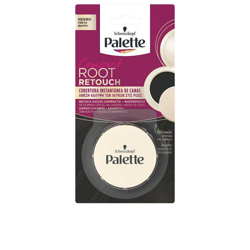 ROOT RETOUCH COMPACT retoca raices negro 3 gr by PALETTE for Unisex ROOT RETOUCH COMPACT retoca raices negro 3 gr by PALETTE for Unisex