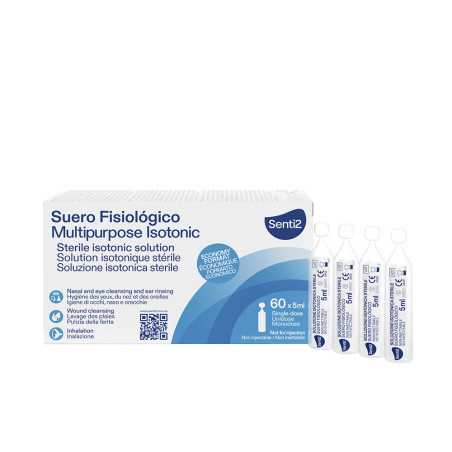 SUERO FISIOLÓGICO 60 x 5 ml by SENTI2 for Unisex